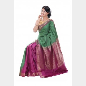 Silk Katan Sharee from Tangail with blouse piece